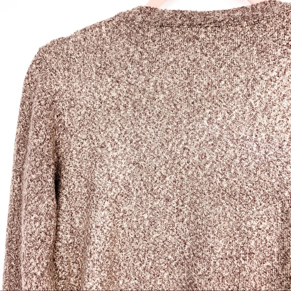 Joe Fresh Long Sleeve Super Soft Brown Sweater - Picture 5 of 8